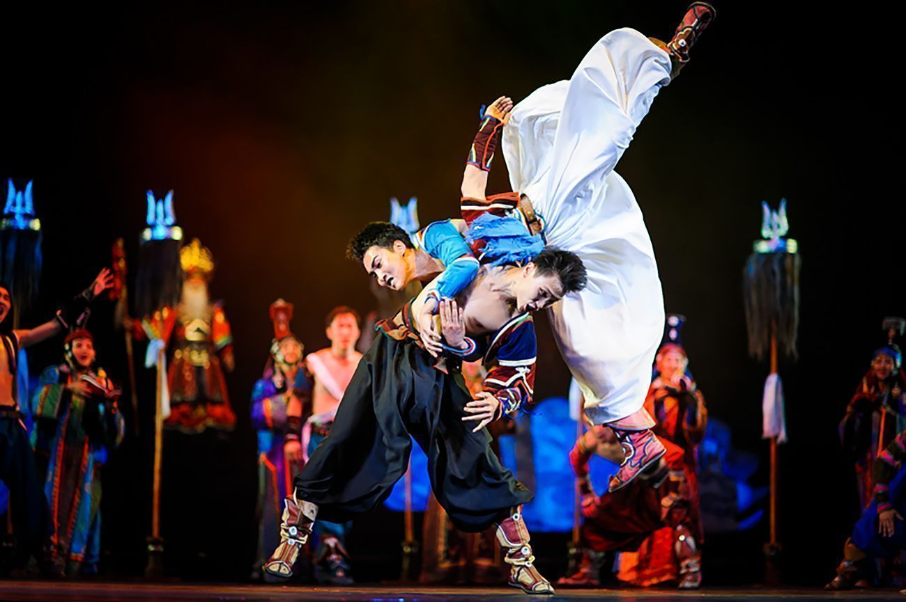 Музыкально хореографический спектакль. Байкальский танец. Танцы бурятских бабушек.